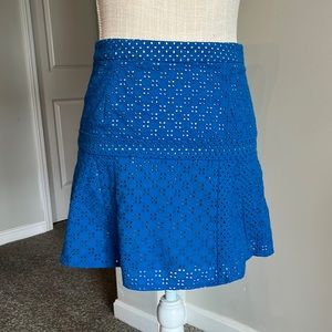 SUGAR + LIPS eyelet skirt. NWOT